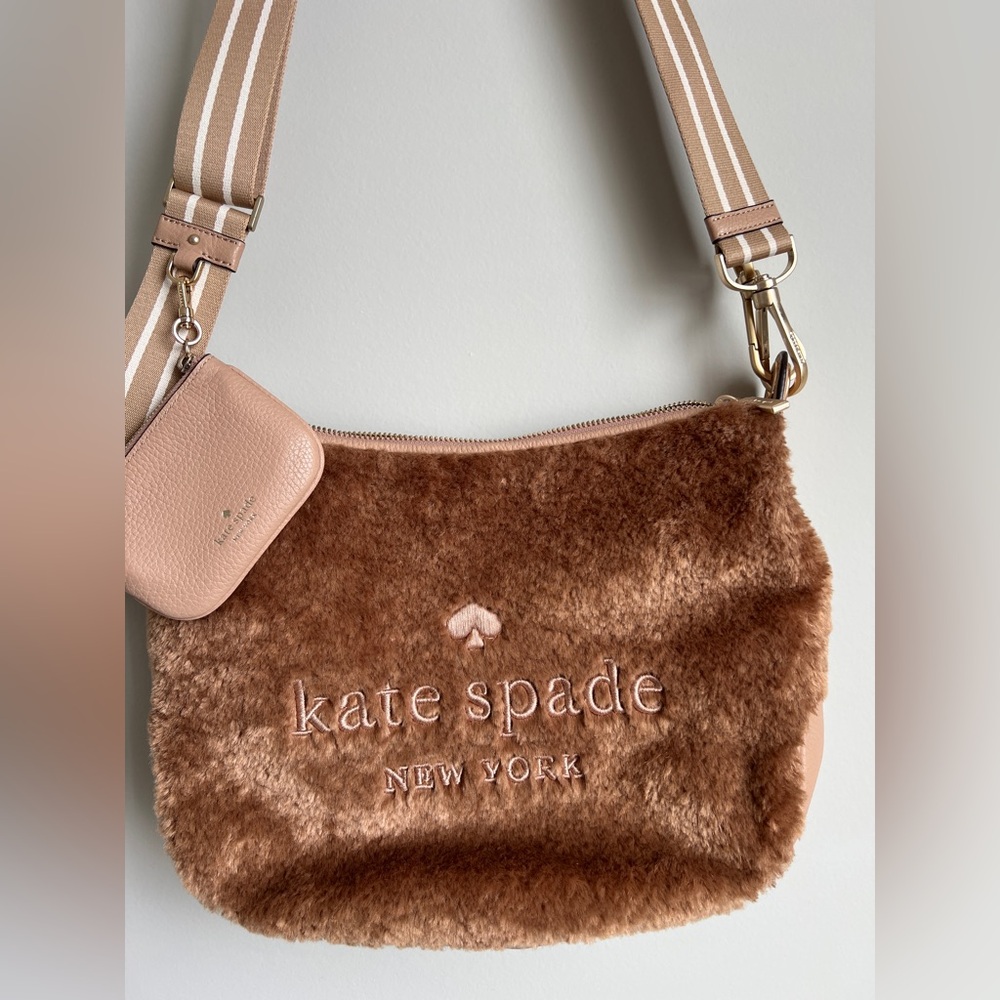 Kate Spade Rosie Faux Fur Crossbody Bag - Picture 2 of 6